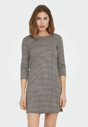 ONLBRILLIANT 3/4 CHECK NOOS - Day dress - black