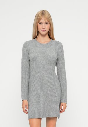 VMJOSANNA SHORT DRESS - Jumper dress - medium grey melange