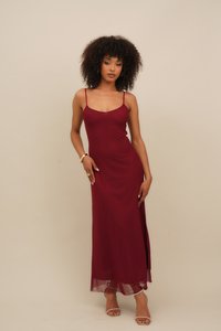 WAL SANDY Robe de cocktail plum/bordeaux ZALANDO