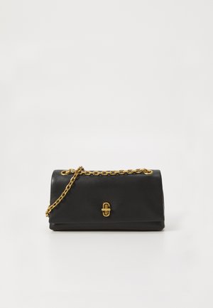 THE DUAL CHAIN MINI BAG - Taška cez plece - black
