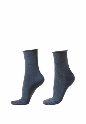 Strømper - blau dark denim blue