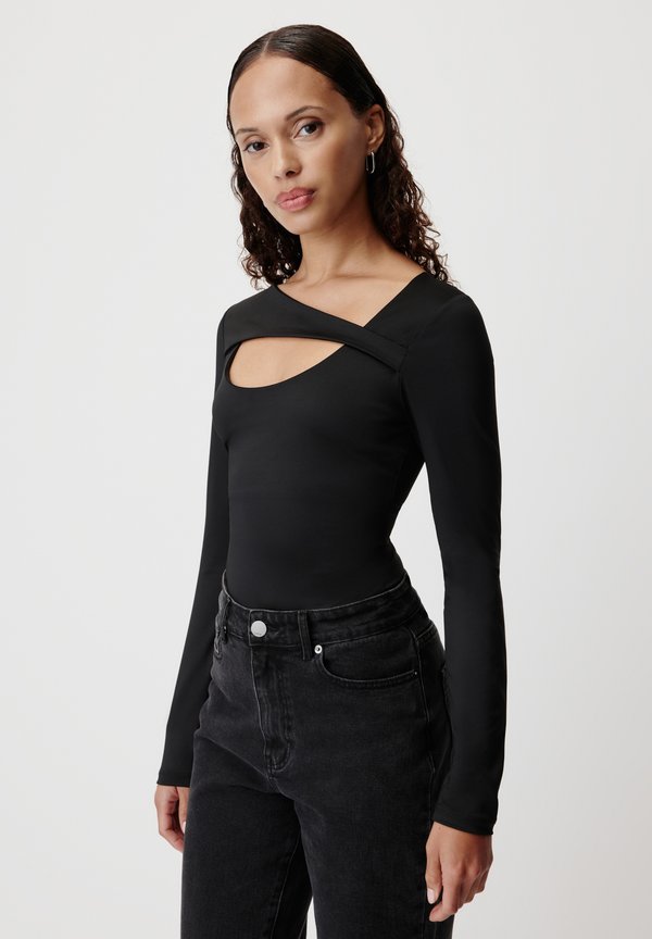 PAULA LONGSLEEVE - Long sleeved top - schwarz2