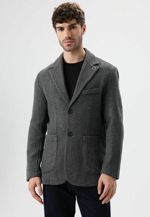 LAPEL COLLAR - Vest - grey