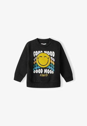 GRAPHIC CREW NECK - Športni pulover - black