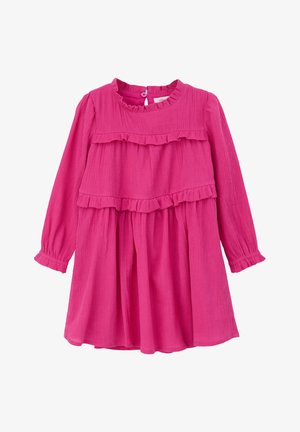 s.Oliver, MIT CRINKLE-STRUKTUR - Vestito casual - pink