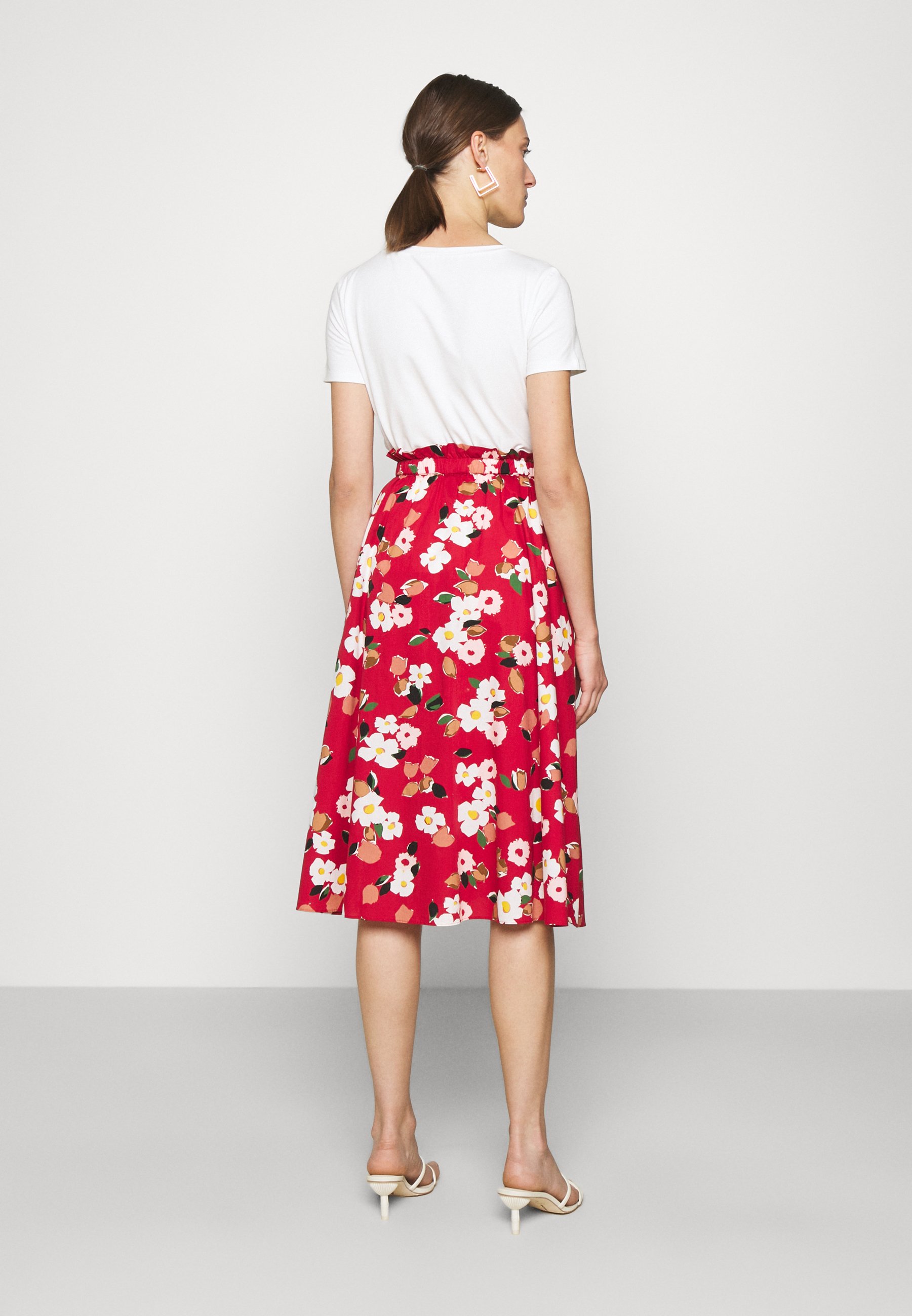 kate spade new york BOTANICAL GARDEN SKIRT - Trapecinis sijonas - lava  falls/raudona - Zalando.lt