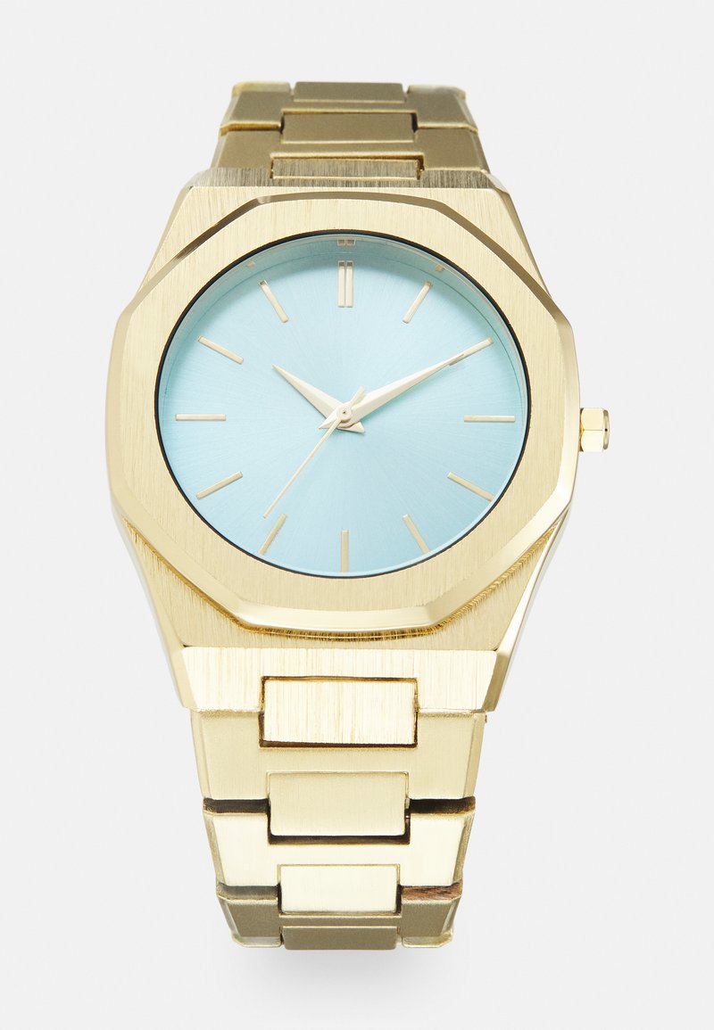 Pier One Montre - gold-coloured/turquoise