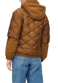 QS IM LAYERING LOOK - Winterjas - sandstein