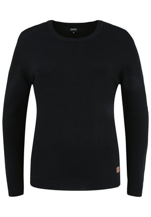 Oxmo OXEDDA - Strickpullover - Strickpullover - black