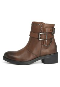 Stivaletti texani / biker - marrone