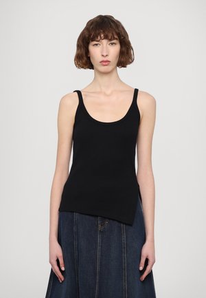 ASYMMETRIC TANK - Tops - black