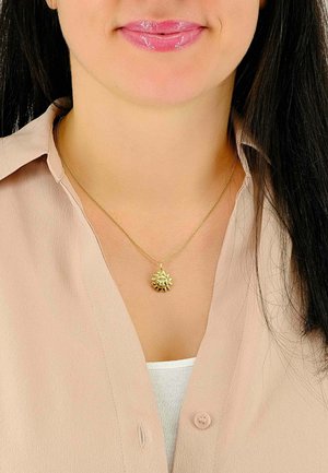 MUAU Schmuck, ANHÄNGER SONNE , 22X16MM - Pendentif - gelbgoldfarben