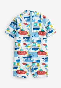 Next SUNSAFE ALL-IN-ONE STANDARD - Badedragt - blue red submarines