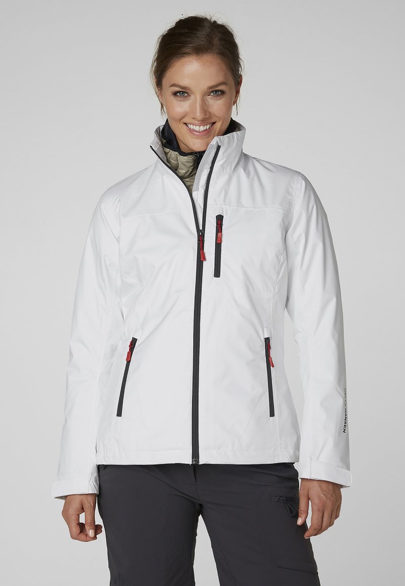 Helly Hansen - CREW MIDLAYER  - Regenjacke / wasserabweisende Jacke - white, Vergrößern