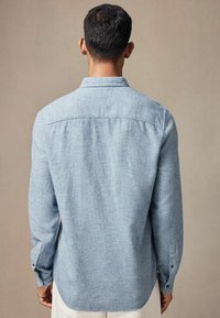 Next BRUSHED TEXTURE LONG SLEEVE-REGULAR FIT - Pluus - light blue