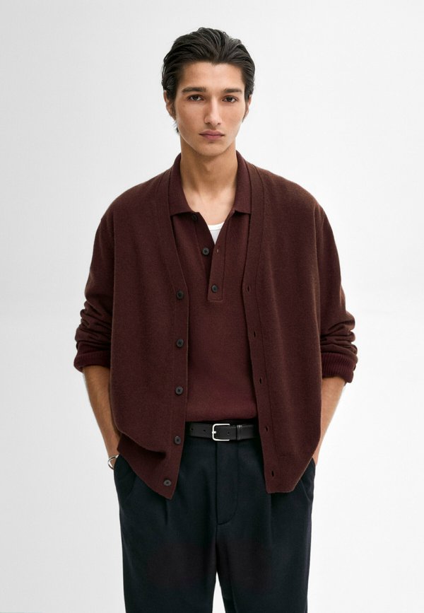 Cardigan - bordeaux