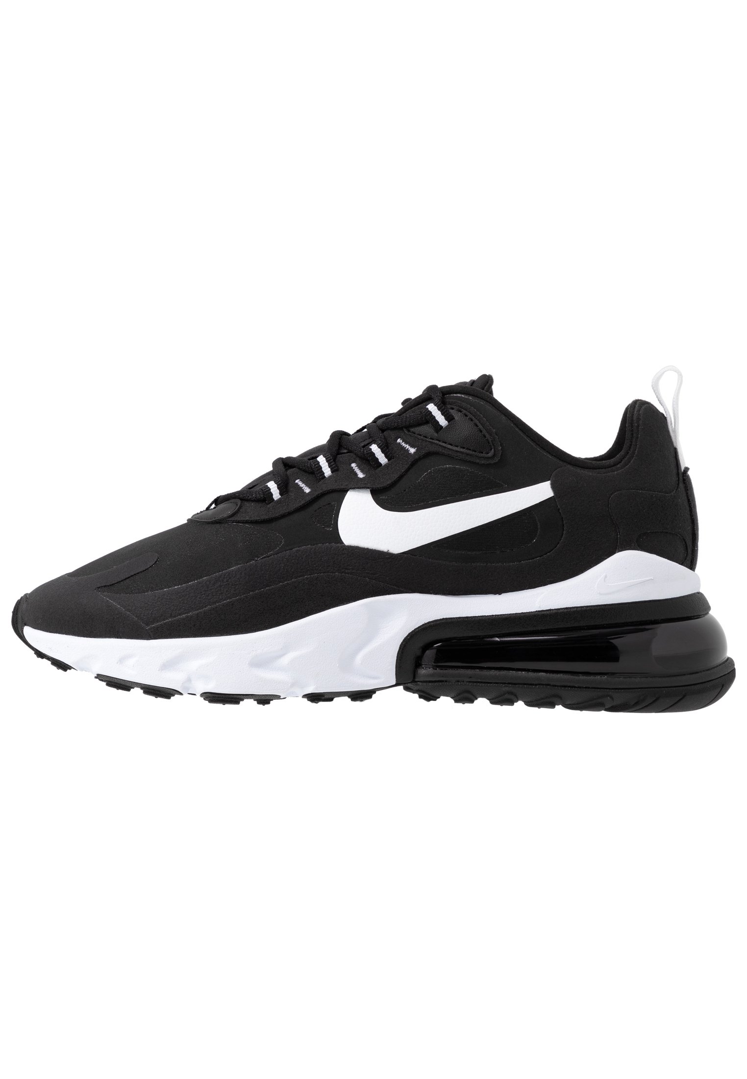 Nike Sportswear AIR MAX 270 REACT - Sneakers laag - black/white ... Nike Sportswear AIR MAX 270 REACT - Sneakers laag - black/white ...