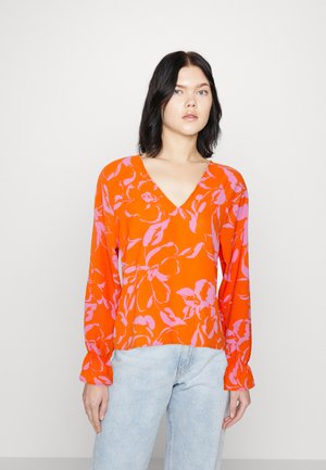 Vero Moda POLLIANA INGE LS WVN GA - Bluzka