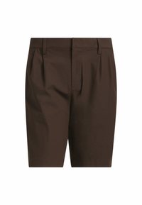 adidas Golf Originals F PLEAT  - Korte sportsbukser - dark brown