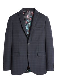 TAILORED FIT CHECK - Ülikonnapintsakud - blue
