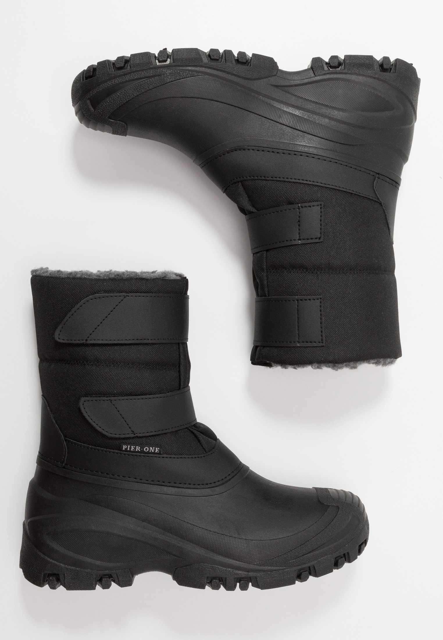 Pier One UNISEX - Snowboot/Winterstiefel - black/schwarz - Zalando.de