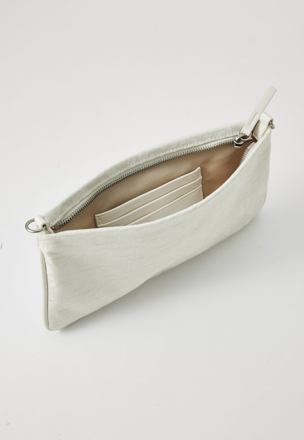 LOGO JACQUARD SOPHIE TOP ZIP - Cross body bag - natural aop4