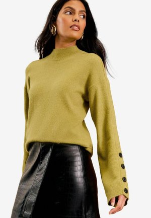 Love & Roses Jumper - green