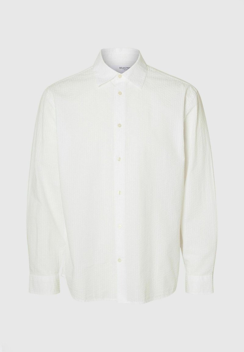 Suitsupply Camicia Uomo 42.7/16 1/2L Bianco Slim Reisende Puro Cotone