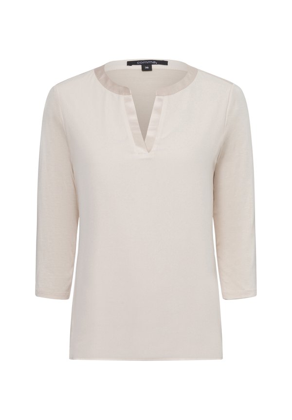 Langarmshirt - beige