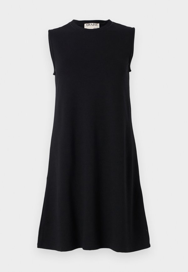 RAINY O NECK SHORT DRESS - Jersey dress3