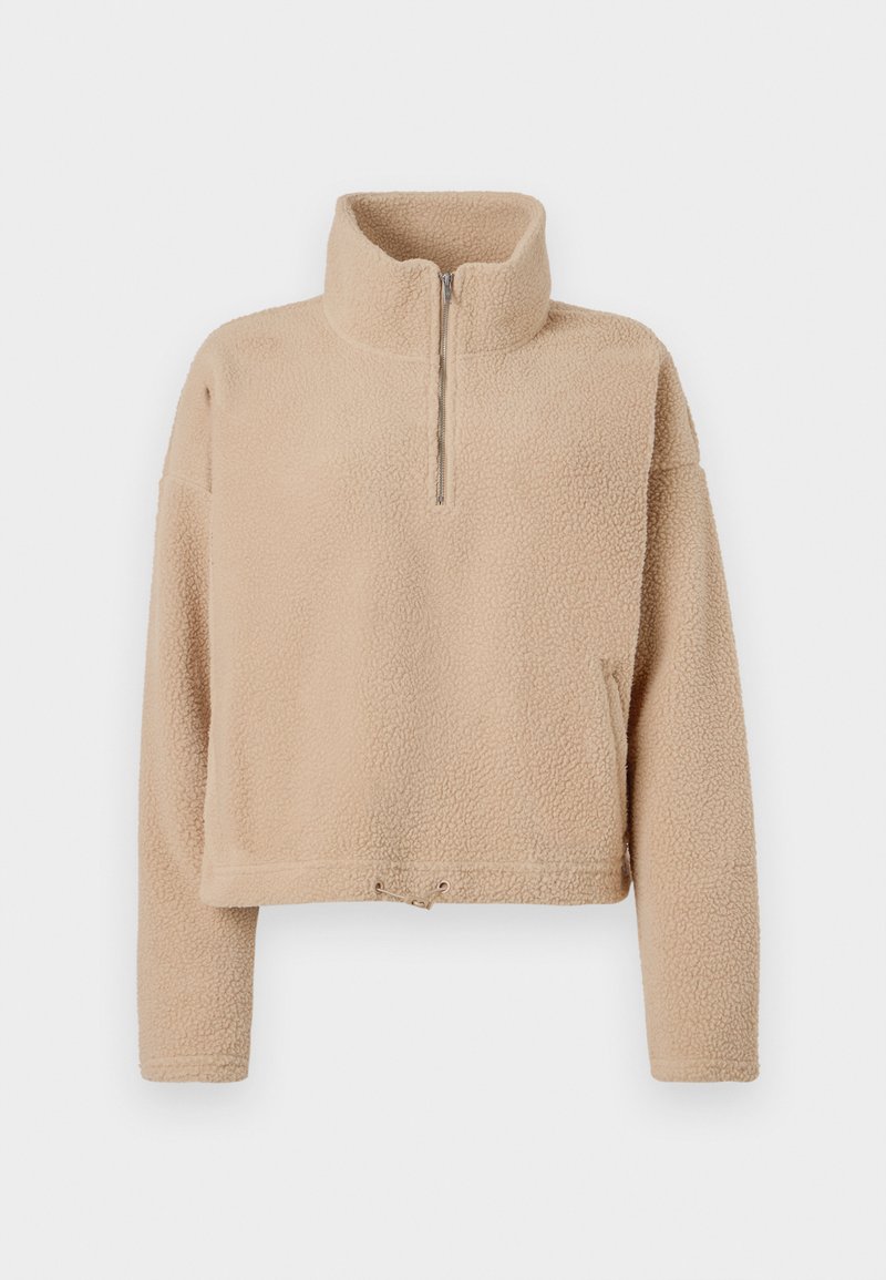 Noisy May Fleece trui beige Noisy May Fleece trui beige