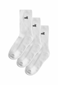 CUSHION SOLE 3 PACK - Sokken - white