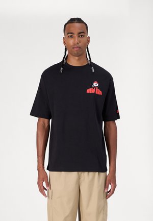CITY GRAPHIC TEE - Print T-shirt - black
