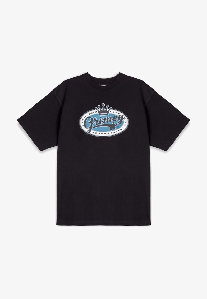 Grimey MADRID OVERSIZED HEAVYWEIGHT - Camiseta estampada - black