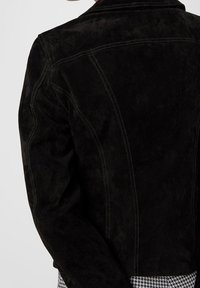 Pieces Skinnjacka - black