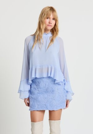 Blouse - celeste medio