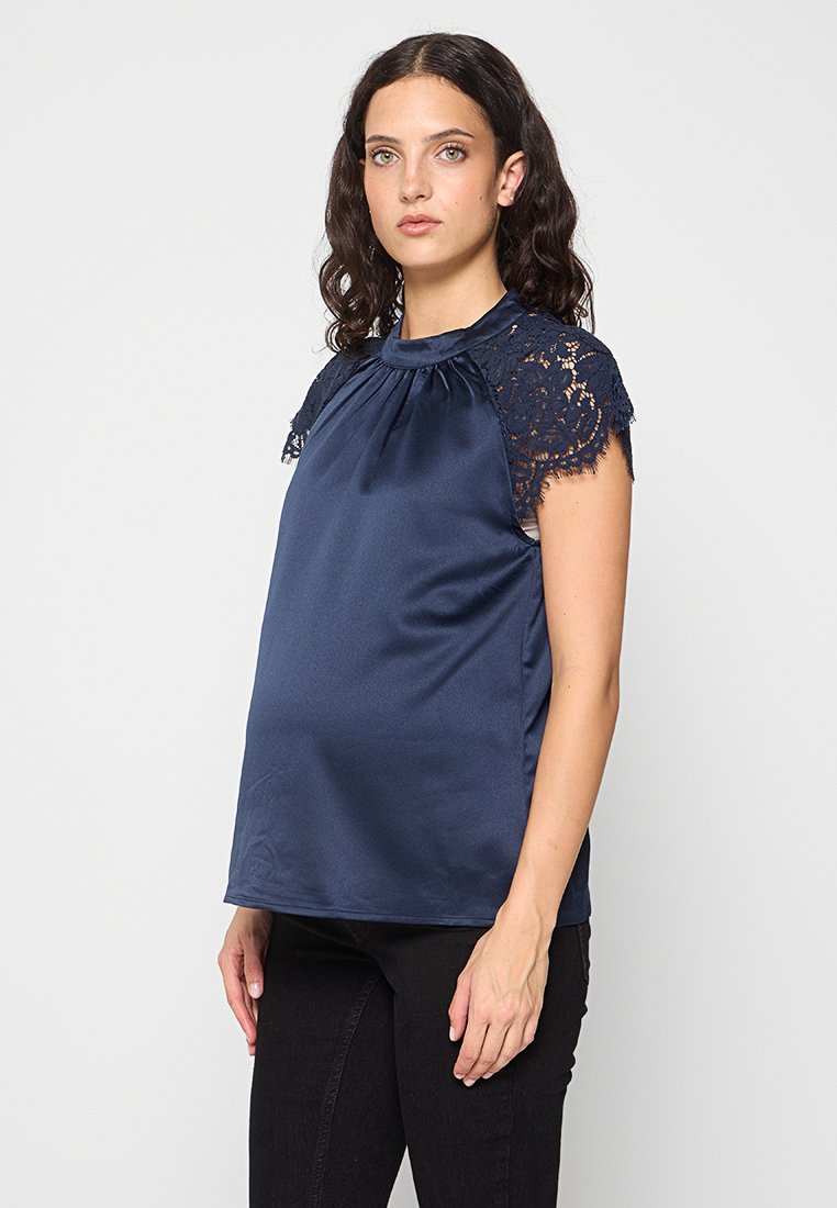 Vero Moda Maternity Blouse donkerblauw