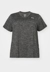 TWIST - Sporta krekli - black/white
