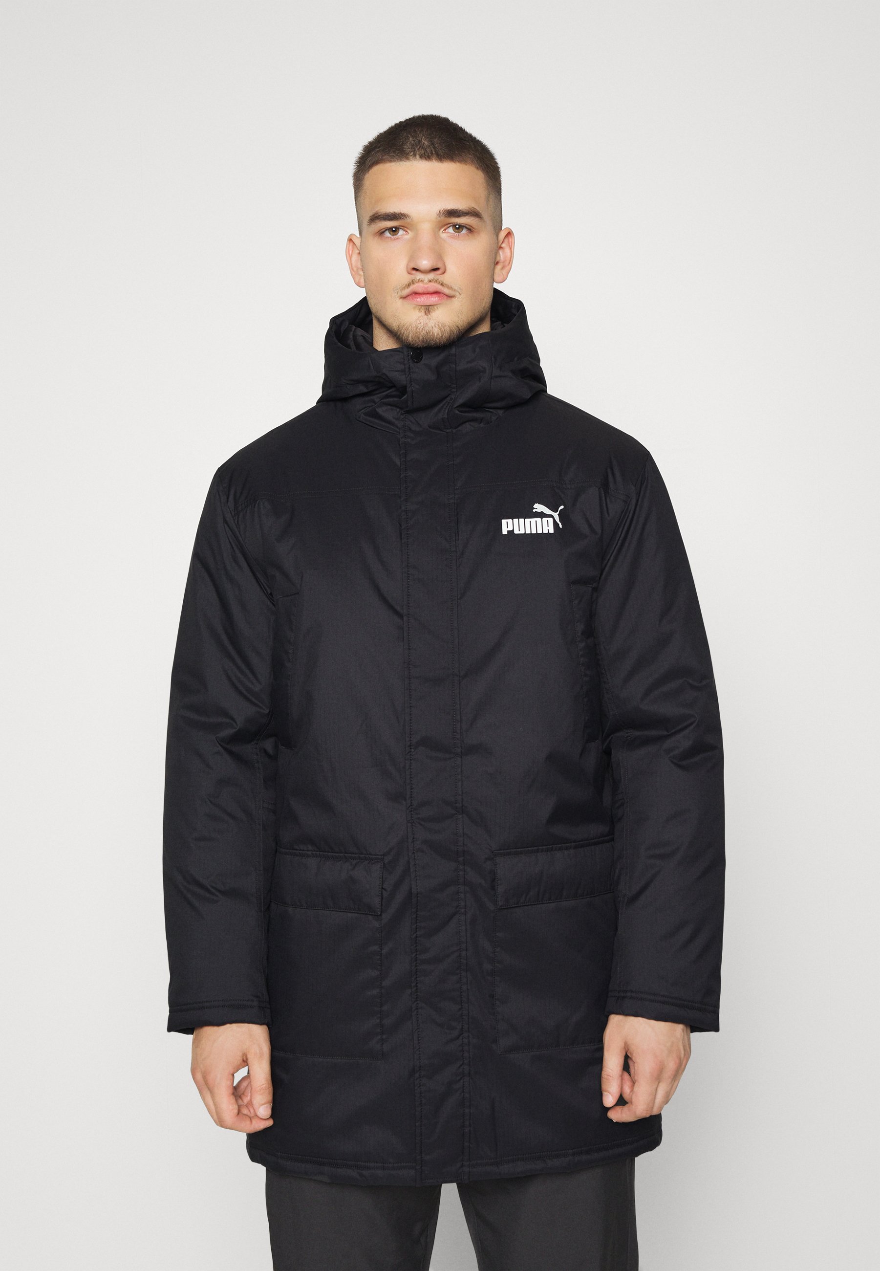puma padded hooded parka
