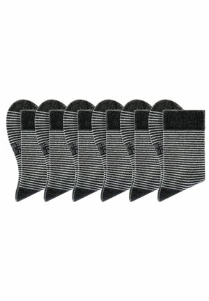 6 PACK - Socks - schwarz-ecru