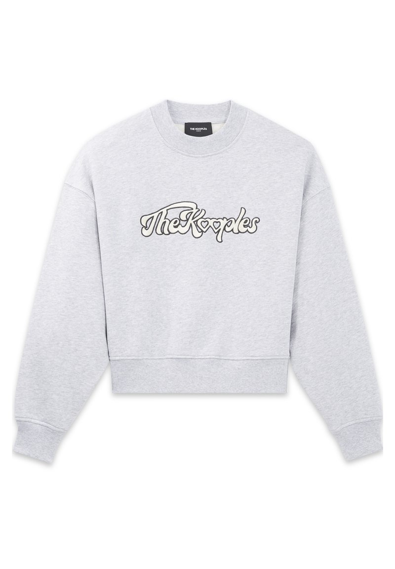 Damen Bekleidung | The Kooples Sweatshirt grey melange/grau - PD60668 Damen Bekleidung | The Kooples Sweatshirt grey melange/grau - PD60668