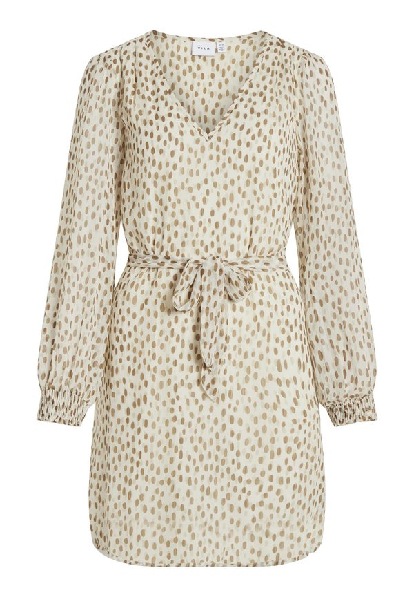 FALIA SMOCK V-NECK L S-NOOS - Day dress - birch aop nori3