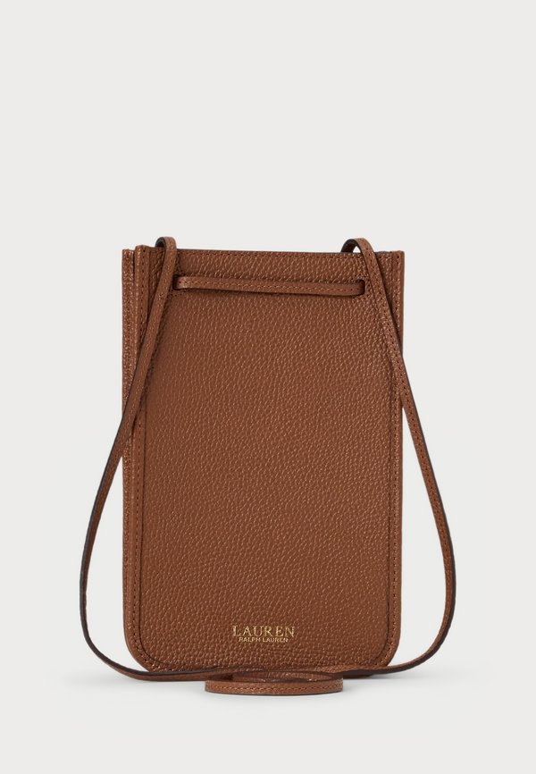 PEBBLED CAMERYN CROSSBODY TECH CASE - Phone pouch - tan4