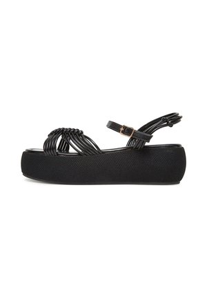 Roxy, ROXY SANDALS WOMEN'S BLACK 2777019 - Sandalen met plateauzool - black