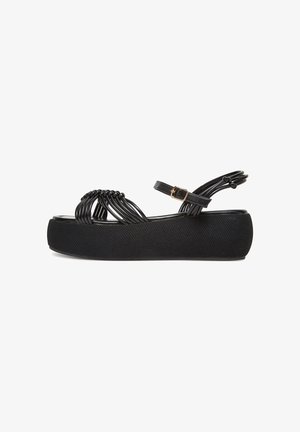 Roxy, ROXY SANDALS WOMEN'S BLACK 2777019 - Sandalen met plateauzool - black