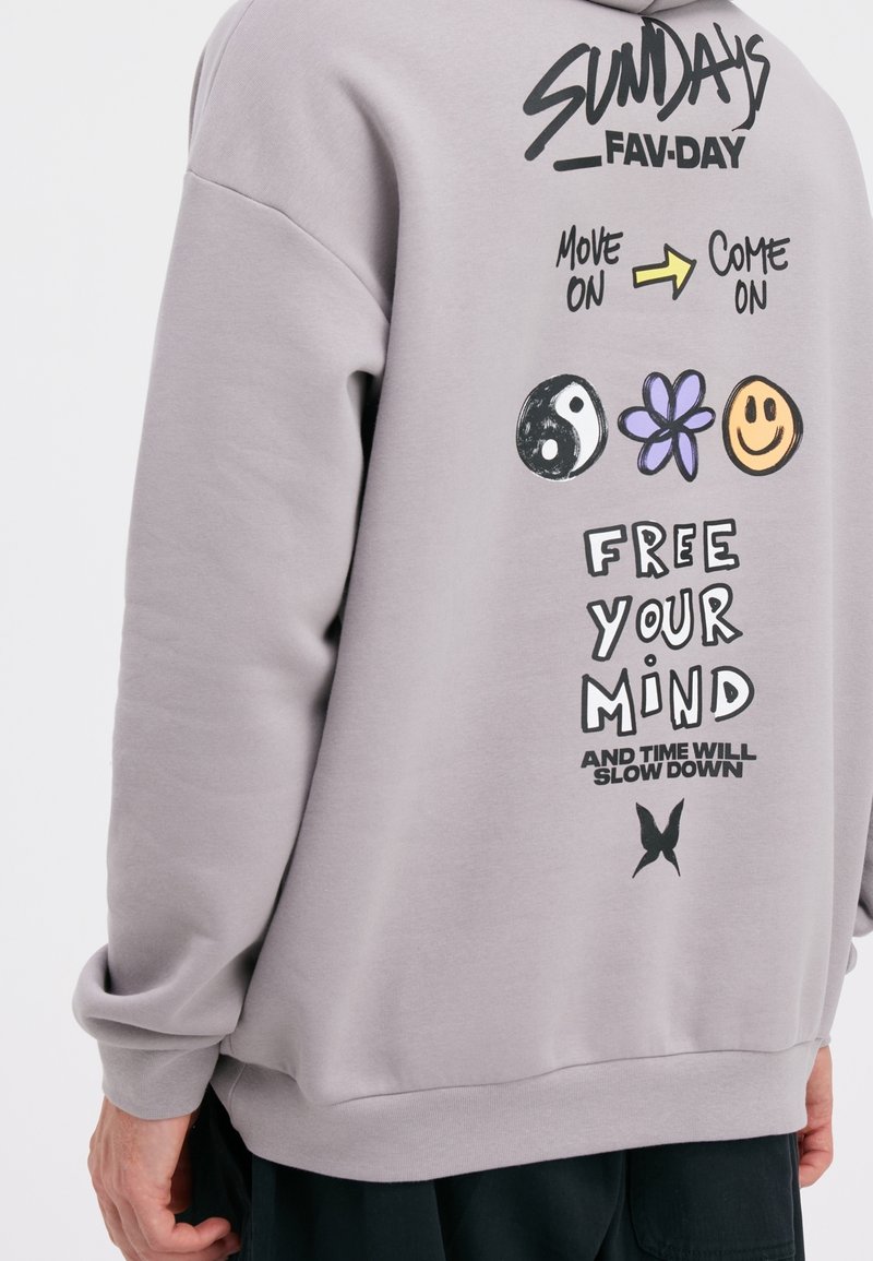 YOURTURN Jersey con capucha - grey