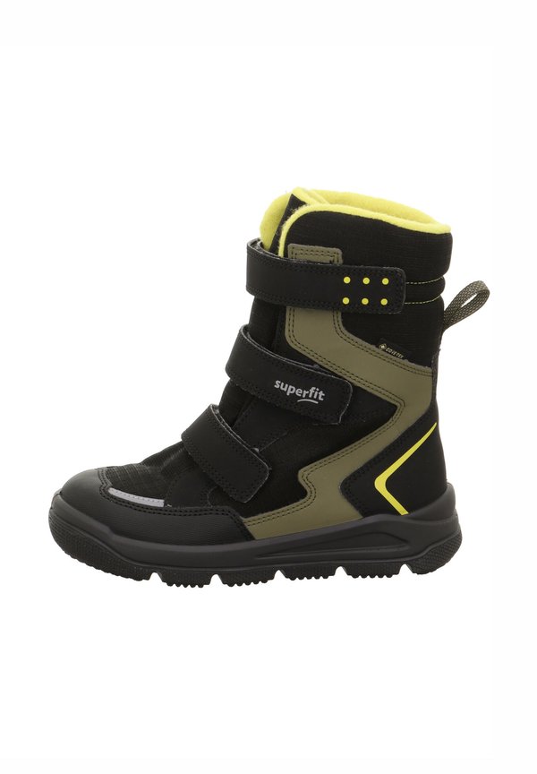 WINTERSTIEFEL - Snowboot/Winterstiefel - schwarz gelb