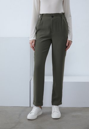 Pantalon cargo - khaki