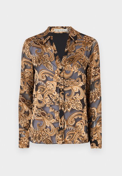 Alice + Olivia ELOISE - Overhemdblouse - spring/black