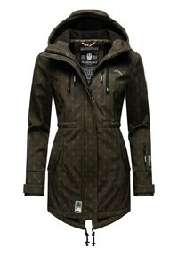 Marikoo - ZIMTZICKE - Parka - dark olive w print Thumbnail-Bild 1